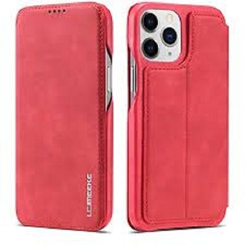 7 Inch Easy To Use Leather Red Mobile Flip Cover