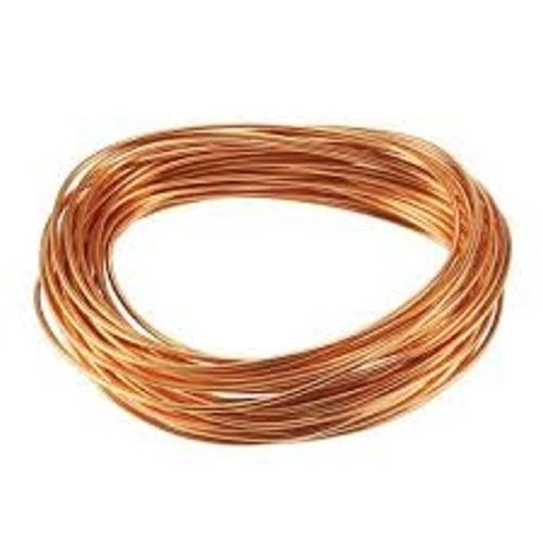 8 mm Brown Power Transmission Copper Wire For Electrical Uses