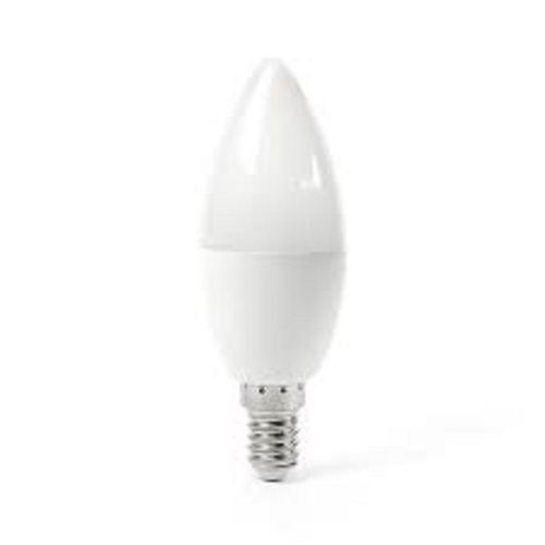 Energy Efficient Plain Oval Shape Aluminum Glass Material White LED Bulb 