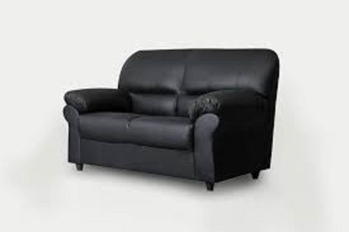 One Piece Type Indian Style And Modern Look Black Rexine Sofa Grade: Aaa