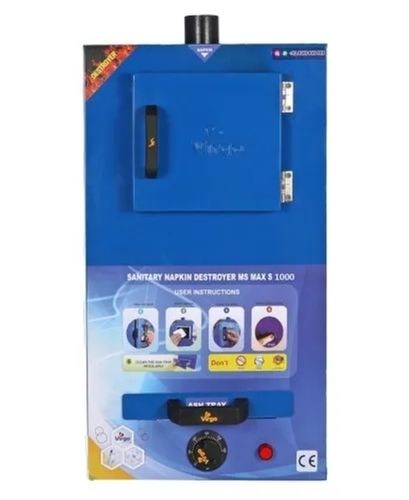 Rectangular Hard Strong Industrial Automatic Electrical Sanitary Napkin Incinerator