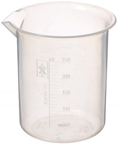 Standard Light Weight Thermal Resistant Borosilicate Glass Beaker For Laboratory 