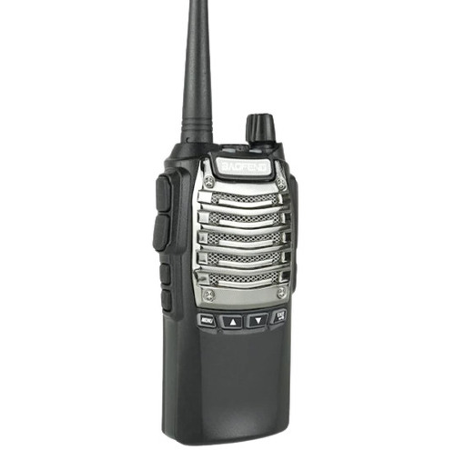 Black 726 Gram 3.7 Voltage 10 Hour Battery Backup Rechargeable Walkie Talkie