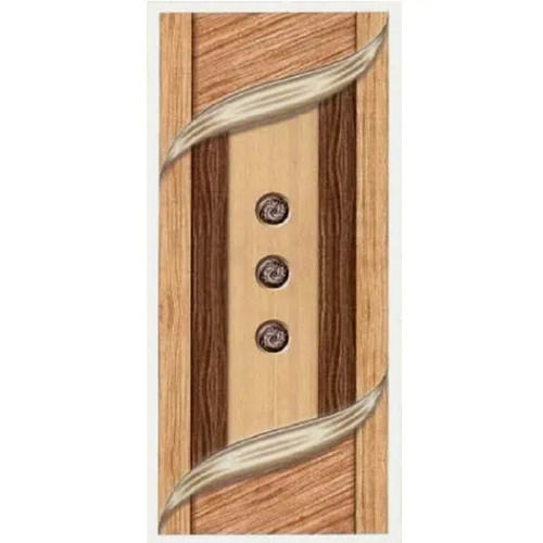 Long Lasting Modern Designer Chemical Flush Solid Wooden Door Application: Commercial