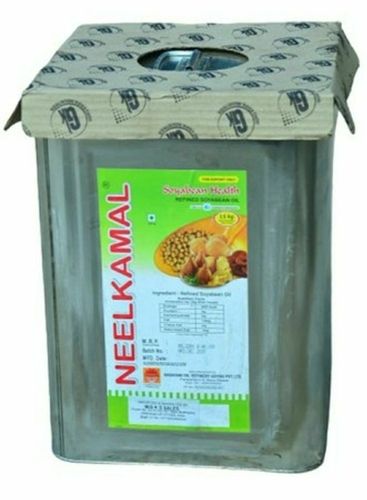 Neelkamal Refined Soyabean Oil 15 Kg Tin - Cultivation Type: Common