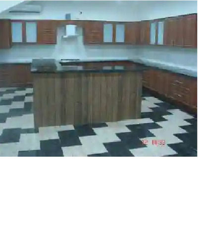 Brown Designer Modular Kitchen