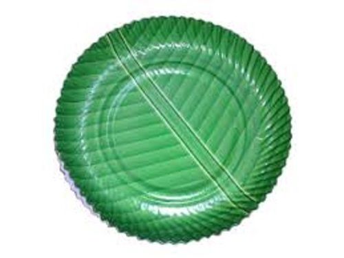 100% Biodegradable Eco Friendly Round Shape Green Disposable Paper Plates Dimension(L*W*H): 325 X 170 X 120 Cm