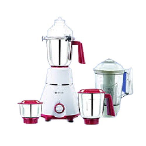 Flat Lid And Stainless Steel Material White With Sky Blue 3 Jar Bajaj