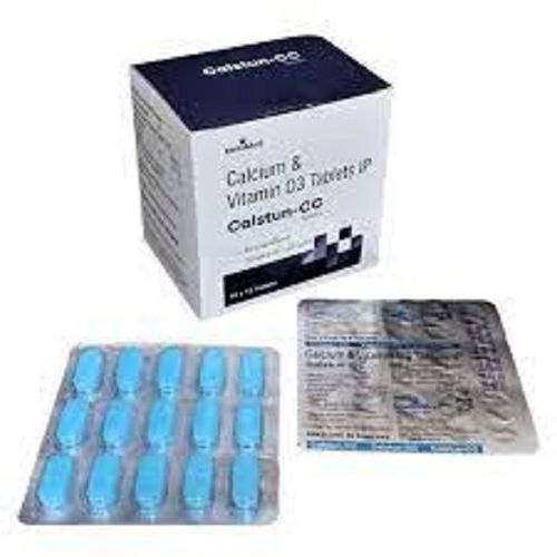 Calstun-Cc Calcium With Vitamin D3 Tablets Shelf Life: 2-3 Year