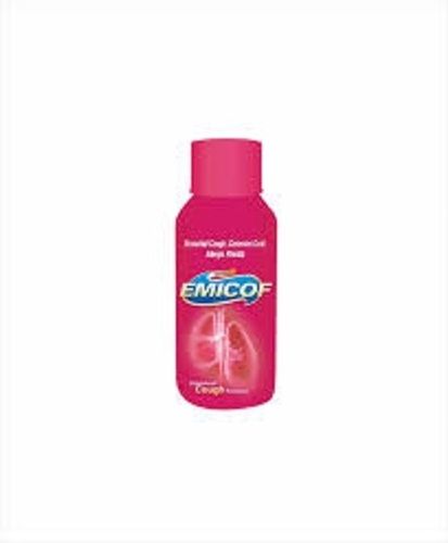 Lower Energy Consumption Liquid Form Emicof Cough Syrup 150 Ml 