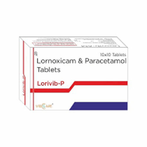 Silver Lornoxicam & Paracetamol Tablet