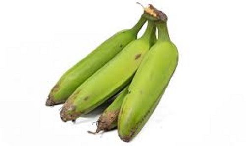 Raw A Grade Medium Size Long Shape Fresh Green Banana