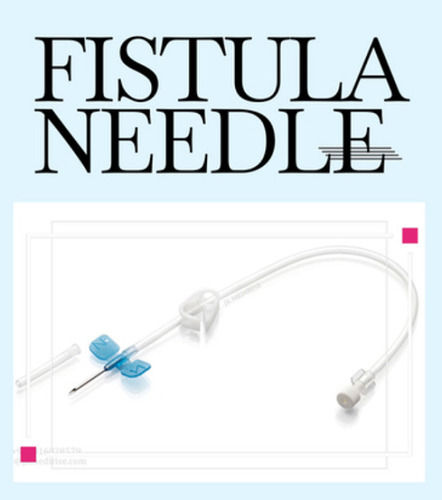 Silver Durable Economical Energy Efficient Low Noise Av Fistula Needle