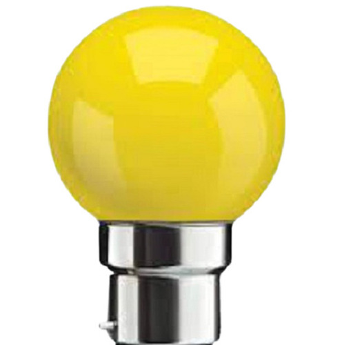 Environmental Friendly Round Shape Ceramic 0.5 Watt LED Light - Ceramic, Medium Size, White Color, 220 Volt, 20 Watt Power, Yellow Light Color, 2700-3000K Color Temperature