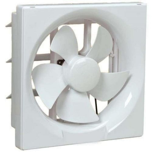 White 15 Watt Wall Mounted Electric Plastic Ventilation Fan For Commercial Use