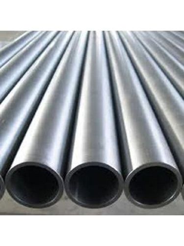 Silver Stainless Steel Round Thickness 8 Mm Length 30 Feet Boiler Tubes