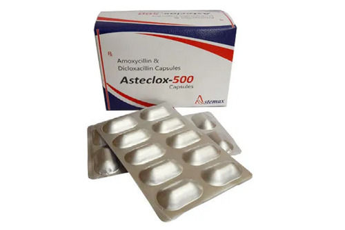 Antibiotic Anti Infective Asteclox Amoxicillin And Dicloxacillin Capsule Cas No: 26787-78-0