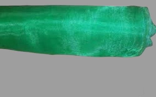 Fine Finish Plain Green Woven Fabric Hdpe Monofilament Net