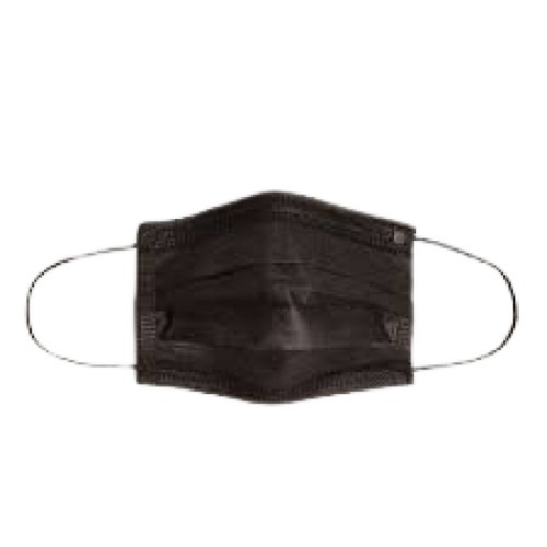 Comfortable Black 3 Layer Disposable Face Mask at Best Price in