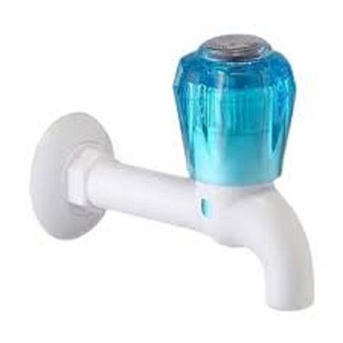 Easy To Install Leak Resistance White And Blue PVC Long Taps (15-30 Mm)