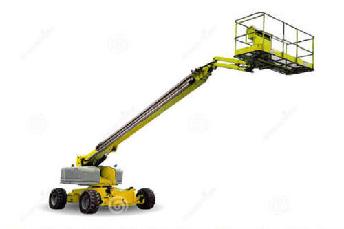 Indian Upto 20 Feet Hydraulic Boom Lifts For Industrial Use