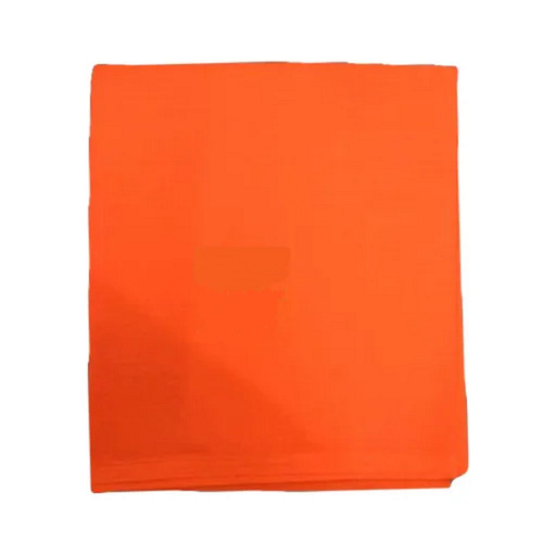 ऑरेंज 2 मीटर प्लेन पैटर्न और टेक्सचर वॉशेबल कॉटन ब्लाउज पीस फ़ैब्रिक