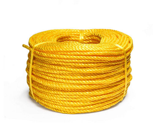 Thickness 4 Mm And Size 220 Meter Twisted Strong Polypropylene Rope