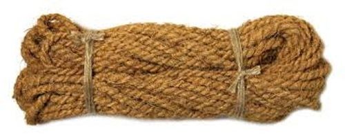 Eco-Friendly Coconut Fiber Light Brown Round Shape Coir Rope 