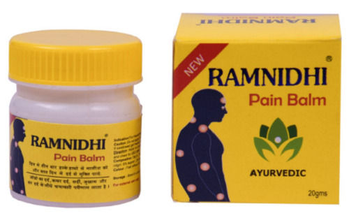 Dry Place Storage Ramnidhi Ayurvedic Instant Pain Relief Balm (20 Gm)