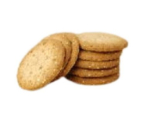 Round Shape Semi Soft Texture Salty Hygienically Packed Biscuit