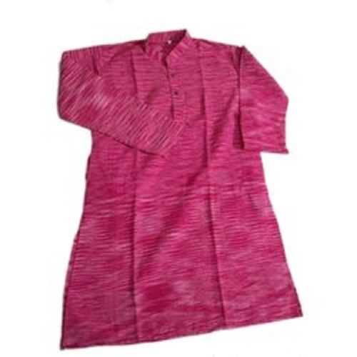 Trendy Wear Full Sleeve Pure Cotton Material Regular Fit Ladies Kurta