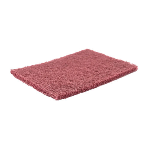 Maroon Lightweight Rectangular Dust Proof Nylon Floor Cleaning Scrubbers 