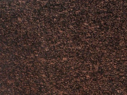 25 Mm Thick Polished Finish Solid Tan Brown Granite Slabs