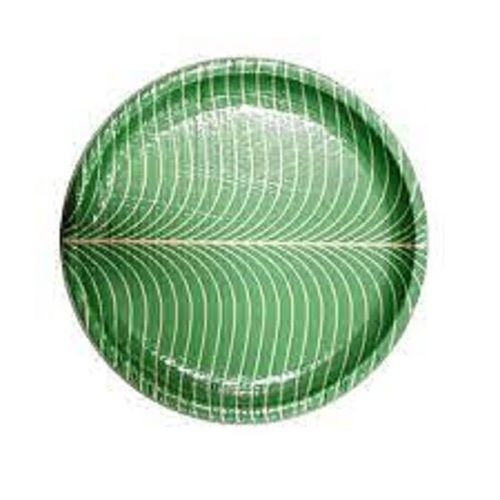 12 Inch Green Disposable Paper Plate For Party And Events