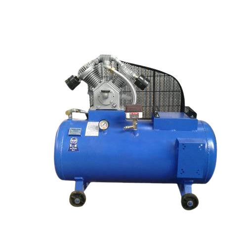 Blue 915X510X895 Mm 240 Volt 200 Kilogram Mild Steel Piston Air Compressor