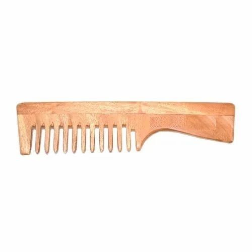 Handmade Wooden Comb, Length 15- 20 cm