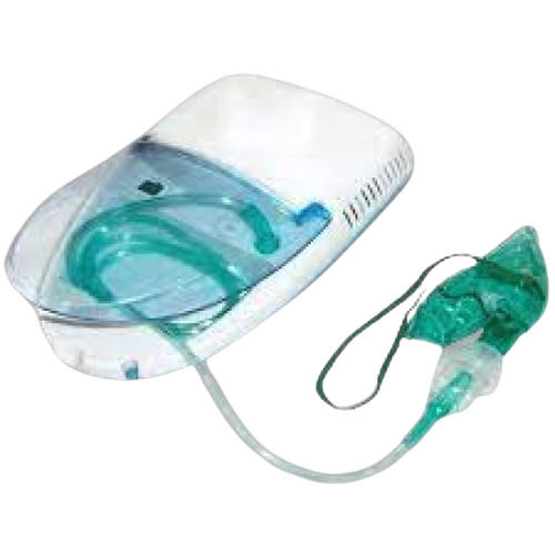 Blue Light Weight Sturdy Construction Easy To Use Plastic White And Green Scientific Nebulizer