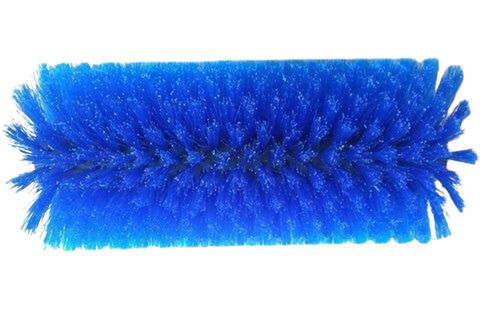 Blue Smooth And Stiff Bristle Cylindrical Light Weight Nylon Cleaning Brushes