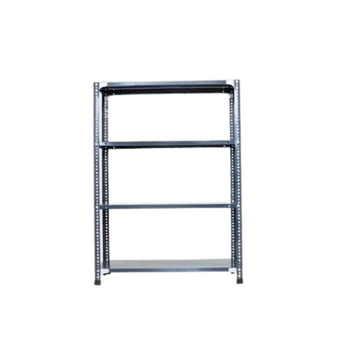 Silver Corrosion Resistance Zinc Plated Mild Steel Rack For Four Shelve