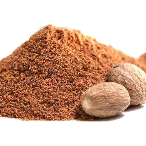Fresh Aroma Brown Dry Nutmeg Powder (Jaiphal) For Cooking And Medicine