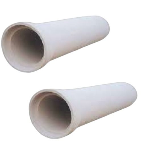 Round Shape Environment Friendly White 25-40 MM Thickness RCC Cement Pipe