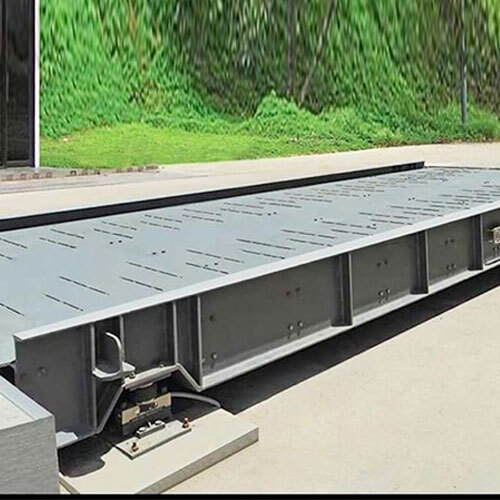 18 इंच आकार का आयताकार आकार और 500 टोन क्षमता वाला आयरन पिटिलेस वेटब्रिज