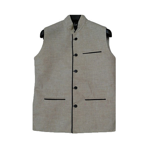 Buy FH Men's Poly Viscose V-Shape Tuxedo Style Waistcoat BEIGE_36 at  Amazon.in