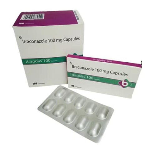 Itraconazole Capsules 100mg, 10*1*10 Capsules Alu-alu Pack