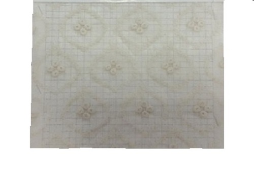 हल्के वज़न का सॉफ्ट और आरामदायक डॉबी स्टाइल कॉटन एम्ब्रॉयडरी फ़ैब्रिक