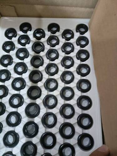 Black Ferrite Core Magnets Ring for Industrial Usage With Round Shape