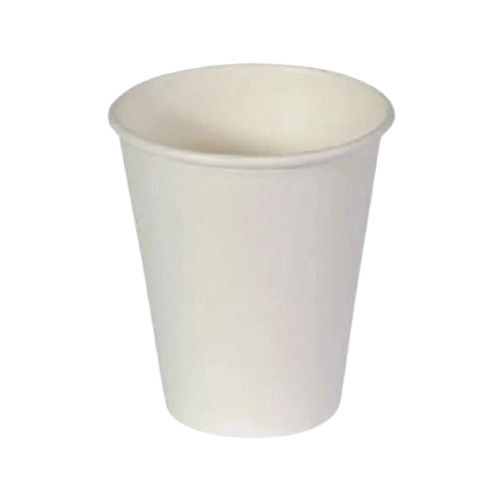 White 150 Ml Eco Friendly Plain Disposable Paper Glass