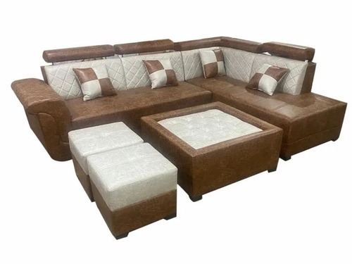 Designer Leather Multi Seater Sofa Set - Soft And Durable | Modern Indian Style, Easy To Maintain, Endless Choices Available