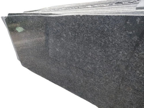 10 Mm Thick Polished Finish Rectangular Steel Grey Granite Slabs Application: Flooring And Counter Tops