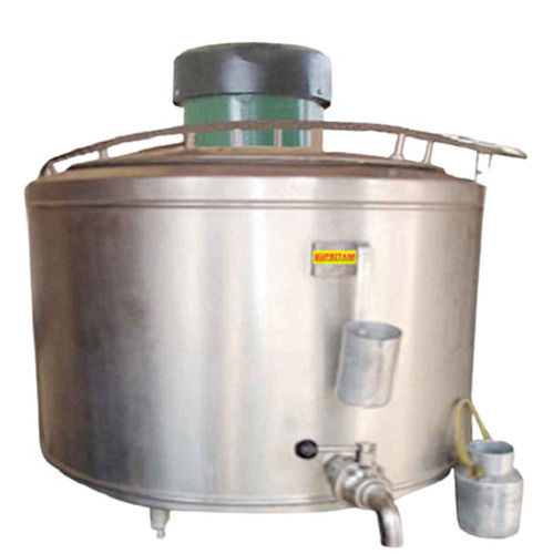 500 Liter Stainless Steel Semi Automatic Pasteurization Bulk Milk Cooler  Industrial